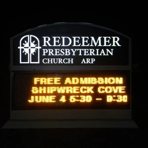 Redeemer Presbyterian Church, Night View