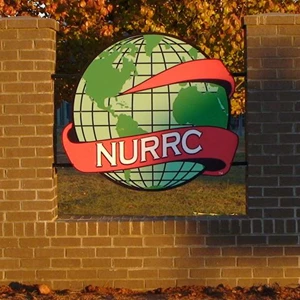 NURRC, Brick Monument Sign with Digital Graphics