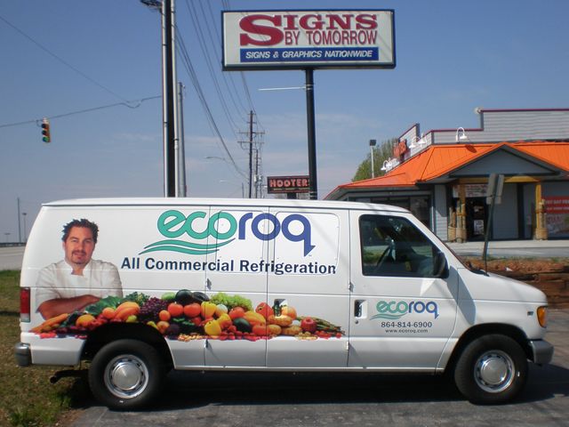 Eco Roq, Partial Van Wrap.