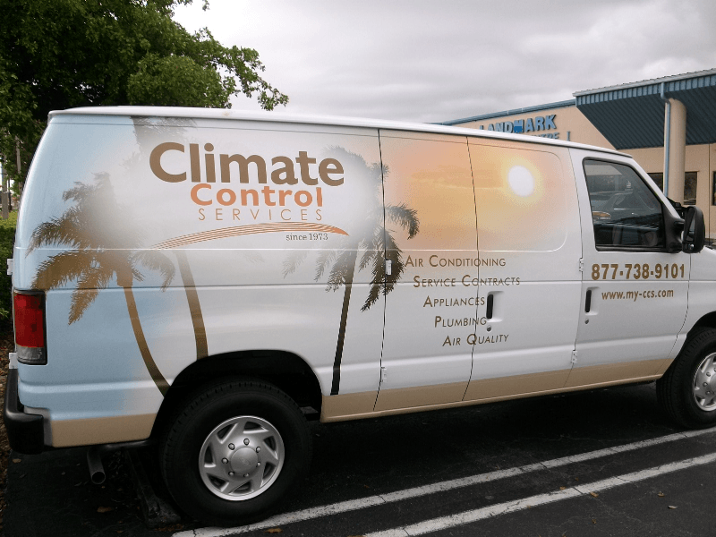 Climate Control Van Wrap