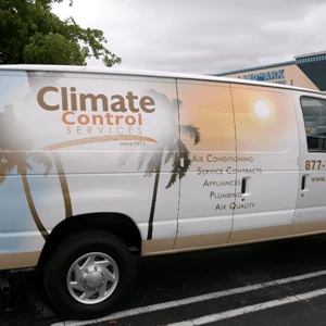 Climate Control Van Wrap