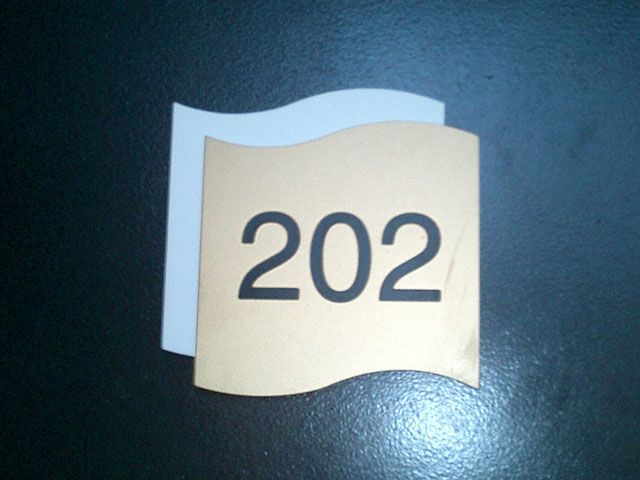 Room Number Signs