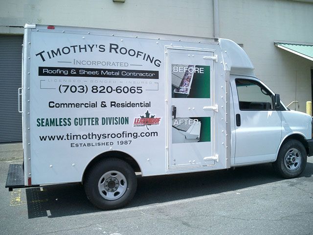 Roofing Box Truck -side