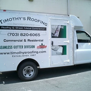 Roofing Box Truck -side
