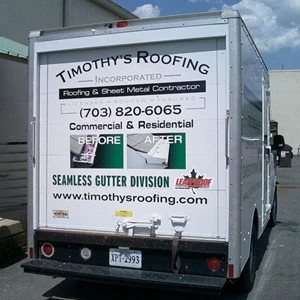 Roofing Box Truck - rear