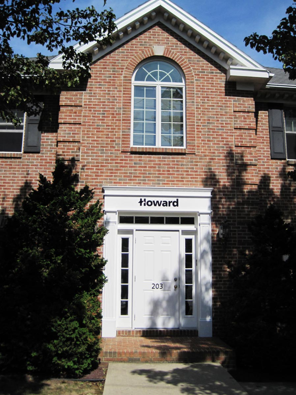 Black Architectural Steel Dimensional Letters