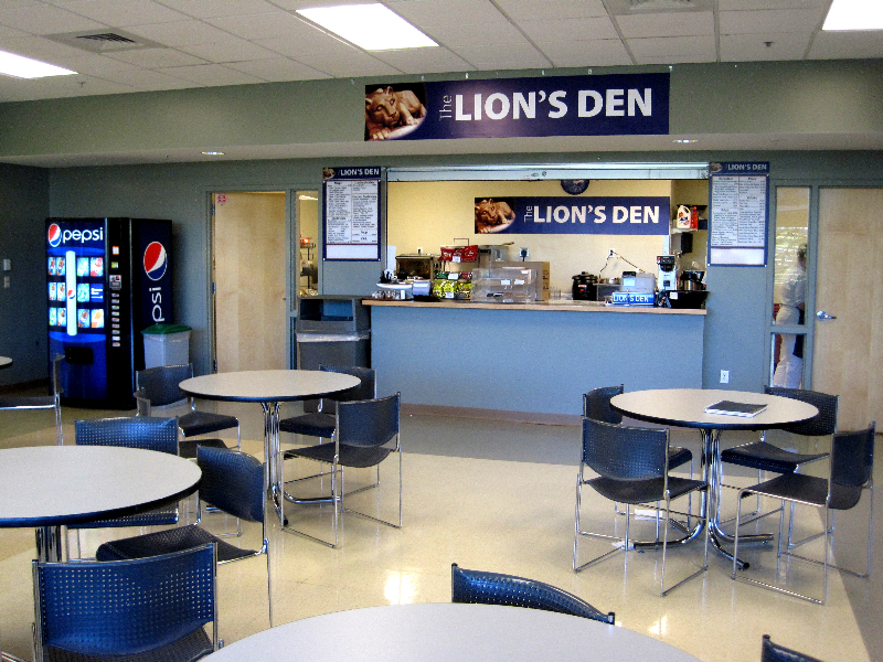 Penn State Lions Den Cefe Wall Graphics and Menu Board Sign Job