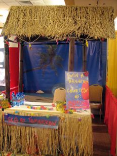 Tropical Trade Show Booth Signs, Signage, and Banners