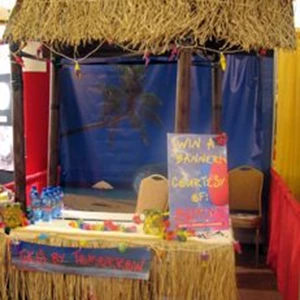 Tropical Trade Show Booth Signs, Signage, and Banners