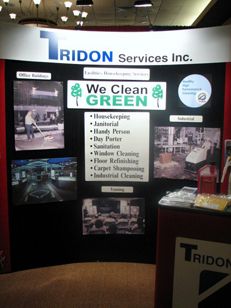 Tridon Interior Trade Show Signage - With Digital Prints