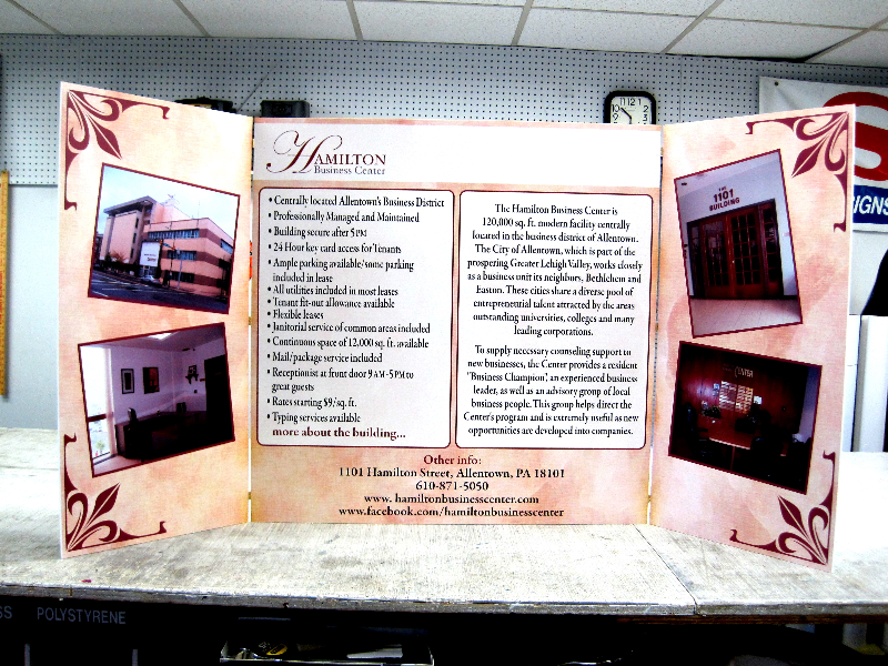 Hamilton Business Center Trade Show Signage