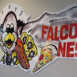 Cedar Crest College Falcon's Nest Interior Signage