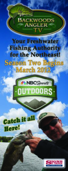 Blaine's Banner Stand for Trade Show Booth - NBC Outdoor Sports' 