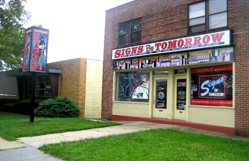 Light Boxes Acrylic Signs with Translucent Prints(Exterior Building Signs)