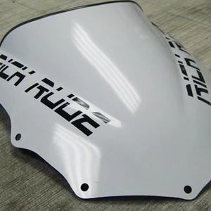 Motorcycle Shield Decal Custom Lettering and Motorcycle Shield Wrap