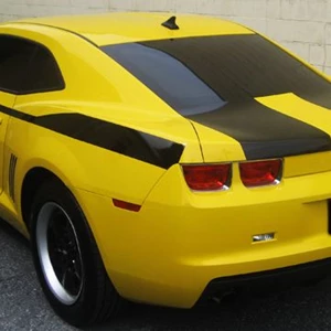 Camero Striping - Black Camero Stripes added to vehicle with cut vinyl
