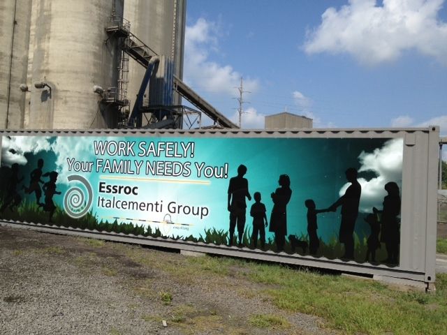 Safety Signage Wall Mural