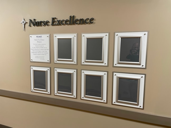 Custom engineered donor recognition systems featuring independent, modular acrylic display panels for scalable recognition programs.