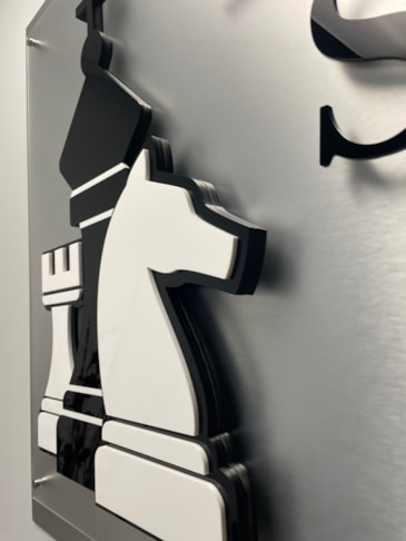 A close-up view highlighting the sharp edge definitions, deep return profiles, and flawless textures of our dimensional routing.