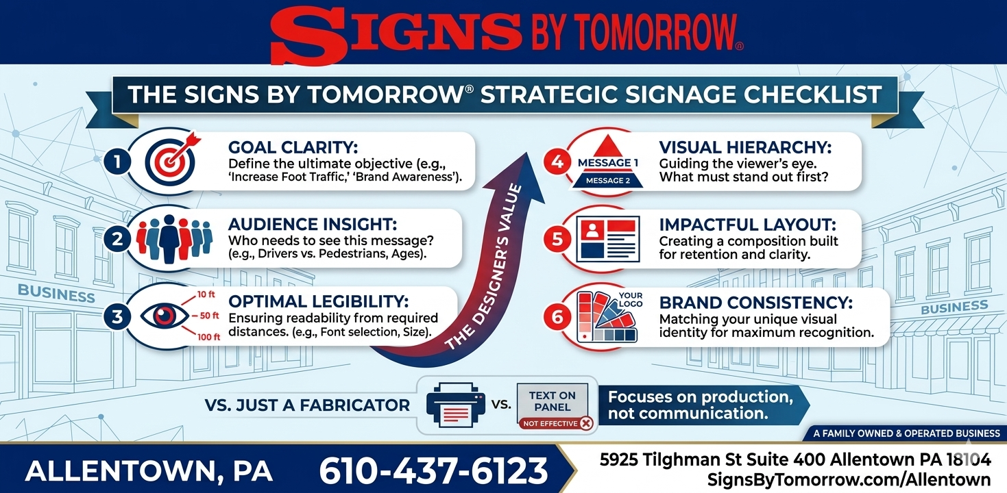Why Effective Signage Starts with Strategic Design, Not Just Material Selection