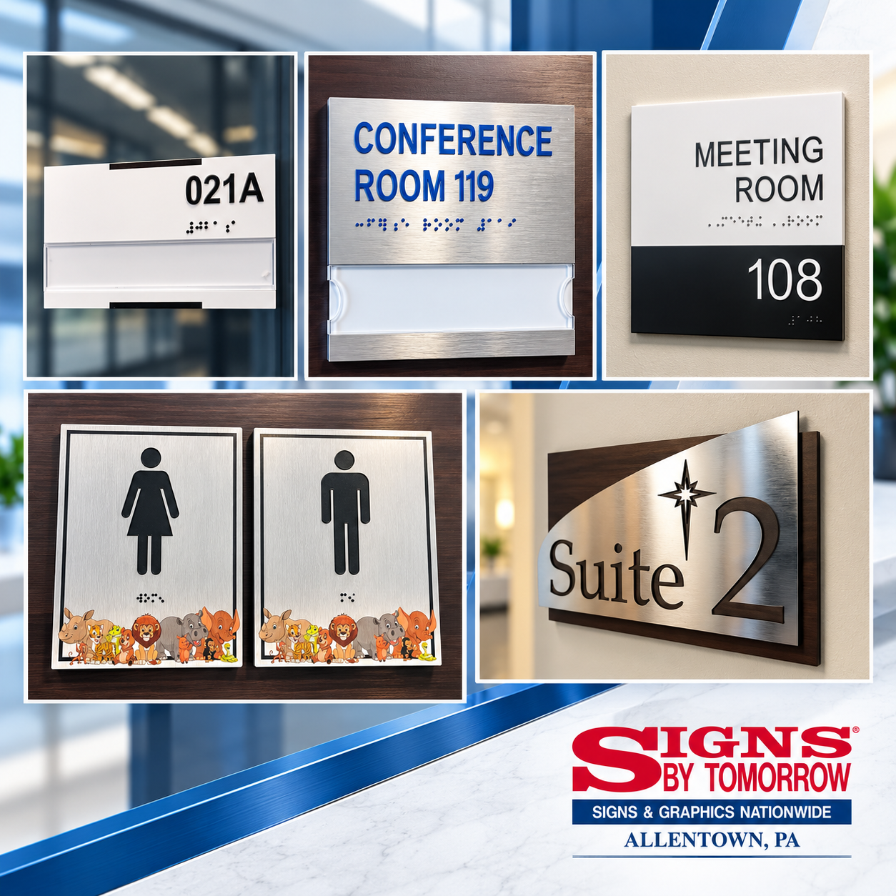 What if you needed new ADA signs but had no idea who made the originals?