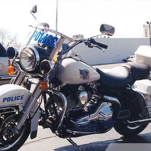 Police Motorcycle Decal