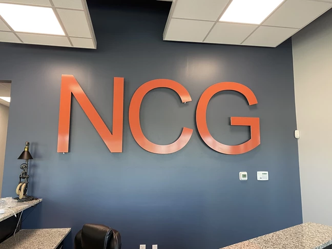 Northridge Construction Group - Indoor Dimensional Lettering