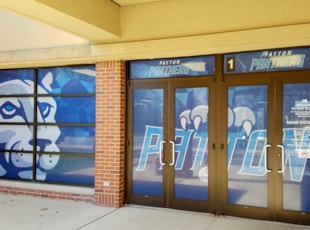 Perforated Vinyl Window Graphics Arlington Heights Rolling Meadows