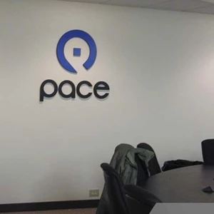 3-Dimensional Logo Sign for Conference Room - Foam/Acrylic Combination