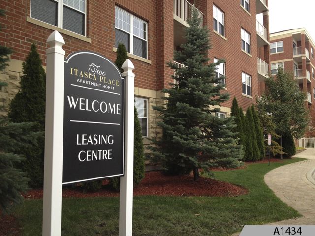 Carved Polycarve Exterior Post and Panel Sign