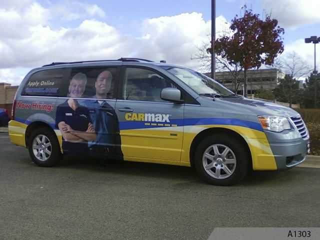 Partial Wrap for Carmax Vehicle