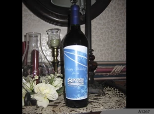 Custom Wine Bottle Label; nice for Give-Aways