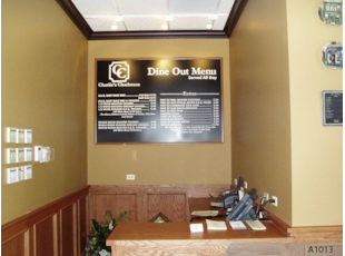 Aluminum Frame w.Textured/Anti-Glare Acrylic Face