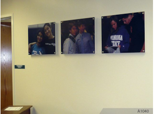 Half Inch thick Presentation Boards with Standoffs