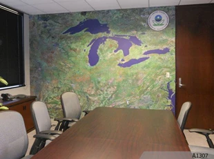 Wall Mural for EPA office in Chicago