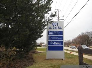 Tenant Directory Monument Sign, Arlington Heights