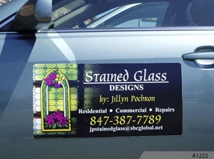 Magnetic Signs for Vehicle Doors