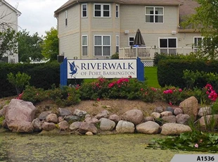 Call us to find out about the difference between Sandblasted HDU Signs and Sandblasted Redwood Signs - Riverwalk of Port Barrington