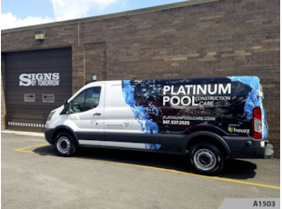 Vehicle Lettering & Graphics | Vehicle Wraps | Construction | Wheeling, IL