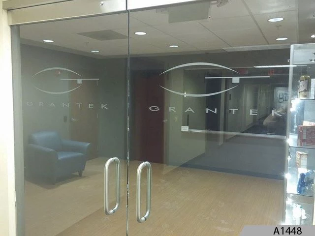 Frosted Etched Vinyl for Conference Rooms 