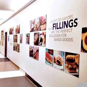 Wall Graphics & Murals | Hospitality & Lodging | Baldwin Richardson Foods Co,  Oakbrook Terrace, IL - A1545