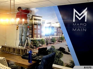 Wall Graphics Installation| Reception & Office Signage | A1575