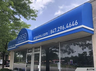 Awnings | Retail | Argo Insurance, Arlington Heights, IL