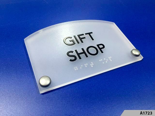 Frosted Acrylic ADA Sign - A1723