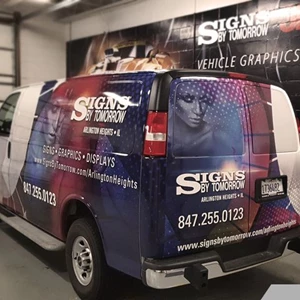 Full Wrap for Our Own In-House Van