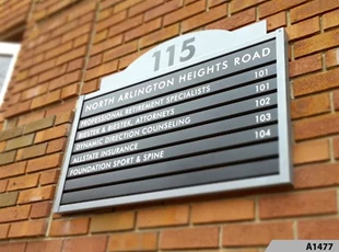 Exterior Building or Tenant Directory Sign - A1477