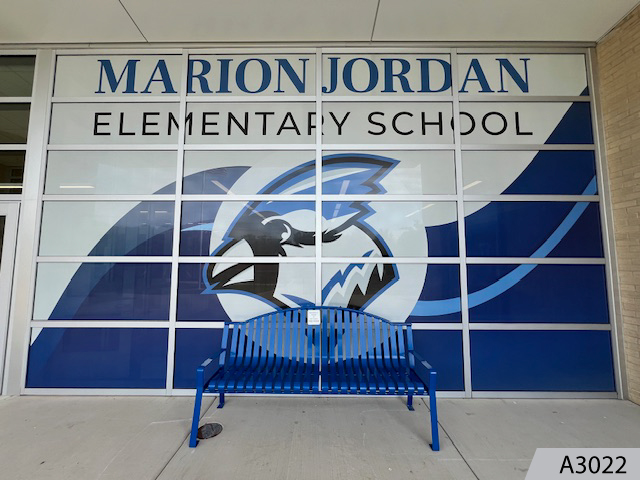 Schools and education institutions looking to protect the privacy of their students and staff can use perforated vinyl film.