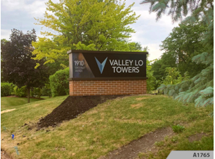 Monument Signs | Property Management | Wheeling | Aluminum