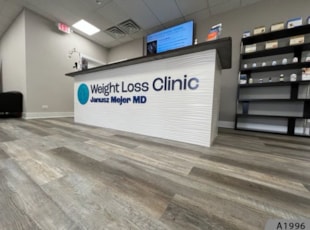 3-Dimensional Acrylic Logo and Letters for Visitor Counter Top | Healthcare | Arlington Heights, IL | Acrylic