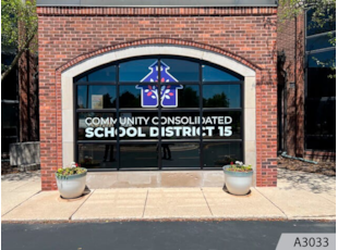 Window Lettering | Schools, Colleges & Universities | Palatine | Vinyl